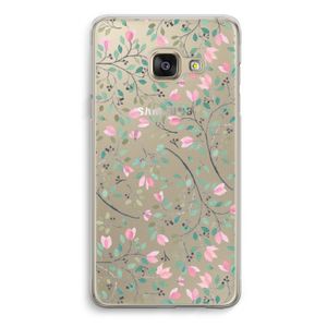 Sierlijke bloemen: Samsung A3 (2017) Transparant Hoesje