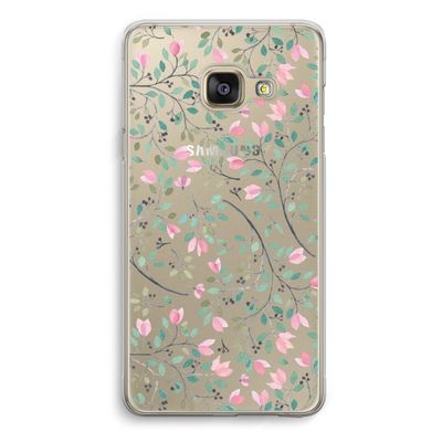 Sierlijke bloemen: Samsung A3 (2017) Transparant Hoesje