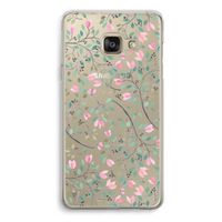 Sierlijke bloemen: Samsung A3 (2017) Transparant Hoesje