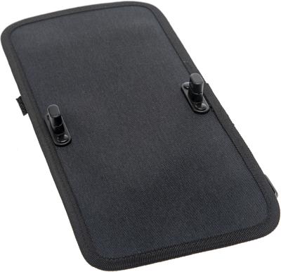 Bevestigingsplaat New Looxs Nova Double 526 27 x 13 cm - zwart
