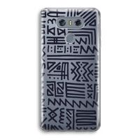 Marrakech print: LG G6 Transparant Hoesje