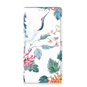 Samsung Galaxy A51 Hoesje maken Bird Flowers