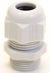 Wartel M20 x 1,5 lange tap 15mm Ø 10-14mm polyamide IP68 Ortac