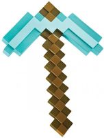Minecraft Diamond Pickaxe (Plastic) - thumbnail