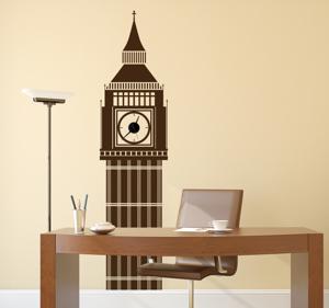 Klok sticker Big Ben