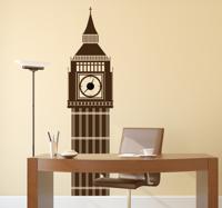 Klok sticker Big Ben - thumbnail