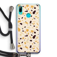 Terrazzo N°13: Huawei P Smart (2019) Transparant Hoesje met koord