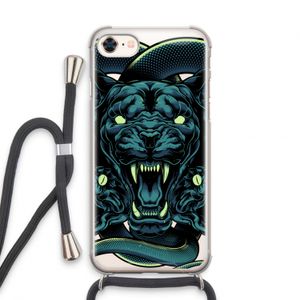 Cougar and Vipers: iPhone 8 Transparant Hoesje met koord
