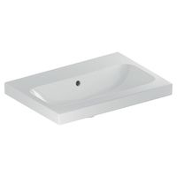 Geberit iCon Light wastafel 60x42 cm, zonder kraangat, met overloop, met KeraTect, wit - thumbnail