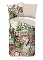 HIP Dekbedovertrek "mandala's en uil" - Multi - (155x220 cm) - Katoen Flanel