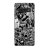 Vexx Black Mixtape: Samsung Galaxy S10 4G Volledig Geprint Hoesje