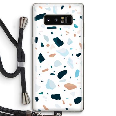 Terrazzo N°13: Samsung Galaxy Note 8 Transparant Hoesje met koord