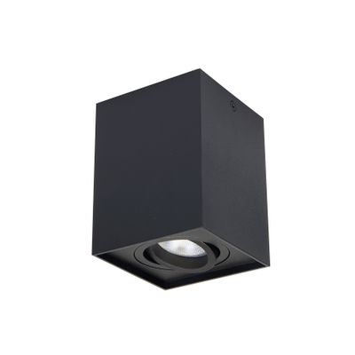 BC0061 LED-opbouwarmatuur Vierkant GU10 Zwart
