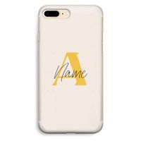 Amber Script: iPhone 7 Plus Transparant Hoesje