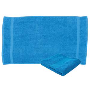 Towelcity Luxe badhanddoek - 2x - bright blauw - 50 x 90 cm - 550 grams - Badkamer textiel - Katoen