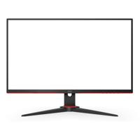 AOC G2 Q27G2E/BK computer monitor 68,6 cm (27") 2560 x 1440 Pixels Quad HD Zwart, Rood - thumbnail