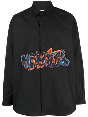 Off-White chemise Graf Coupe - Noir