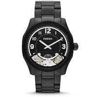 Horlogeband Fossil ME1151 Roestvrij staal (RVS) Zwart 22mm Horlogeband Fossil ME1151 Roestvrij staal (RVS) Zwart 22mm