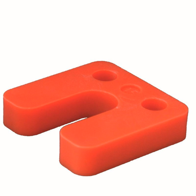 GB drukplaat met sleuf 15mm oranje; 48 per zak | 48 stuks - 17434755