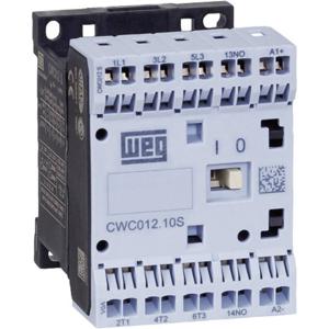 WEG CWC09-01-30C03S Contactor 3x NO 4 kW 24 V/DC 9 A Met hulpcontact 1 stuk(s)