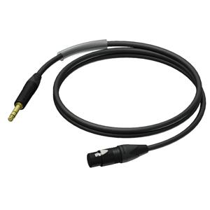 Procab PRA723 Prime XLR female - jack male stereo 1.50 meter