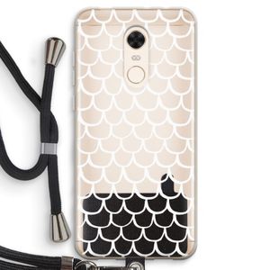 Dakpannetjes: Xiaomi Redmi 5 Transparant Hoesje met koord