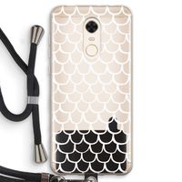 Dakpannetjes: Xiaomi Redmi 5 Transparant Hoesje met koord
