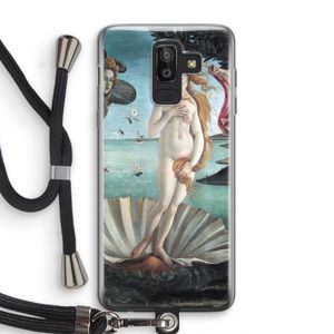 Birth Of Venus: Samsung Galaxy J8 (2018) Transparant Hoesje met koord