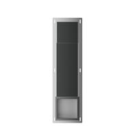 Inbouwbox Reserverolhouder Wiesbaden Rocko Gunmetal