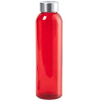 Waterfles/drinkfles AQUAMAN - glas - Rood - met RVS dop - 500 ml - Sportfles - Bidon