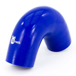 Bonrath Siliconen slang 135 graden bocht - Lengte:50mm - Ø48mm BHE13548