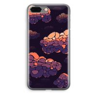 Patroon Wolken: iPhone 8 Plus Transparant Hoesje