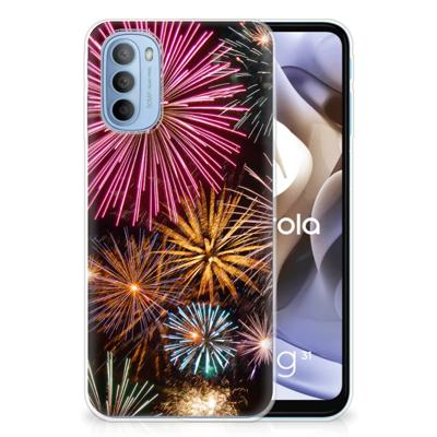 Motorola Moto G31 | G41 | Sillicone Back Cover | Vuurwerk