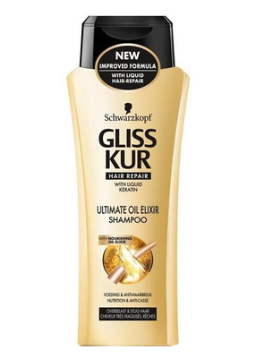 Schwarzkopf Gliss Kur Ultimate Oil Elixir Shampoo 250ml Schwarzkopf Gliss Kur Ultimate Oil Elixir Shampoo 250ml