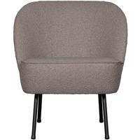 BePureHome Fauteuil Vogue - Velvet - Naturel - 69x57x70