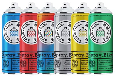 Spray.Bike Fiets Clearcoat - Keirin Flake Collection