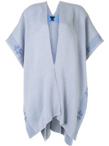 VOZ poncho Wangülen Duster - Bleu