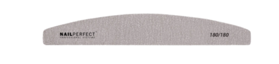 NailPerfect Vijl Tools Halfmoon File 180/180 1Stuks NailPerfect Vijl Tools Halfmoon File 180/180 1Stuks