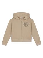 Dolce & Gabbana Kids hoodie en coton à imprimé - Tons neutres