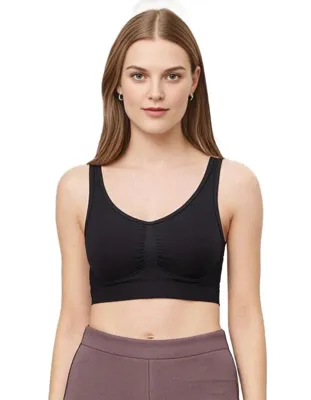 Gianvaglia naadloze comfort top /BH - Microfiber Bh topje - naadloze bralette