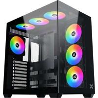 PC-behuizing - XIGMATEK - Aqua V AIR - Cube - ATX - Gehard glas - ARGB - Zwart