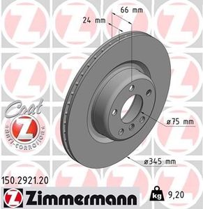 Remschijf Coat Z 150292120