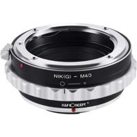 K&F Lens Adapter Nikon F (G-type) - Micro 4/3 (PRO)