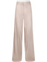 Maison Margiela pantalon en maille à taille élastiquée - Rose