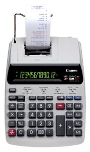 Canon MP120-MG-es II calculator Desktop Rekenmachine met printer Wit