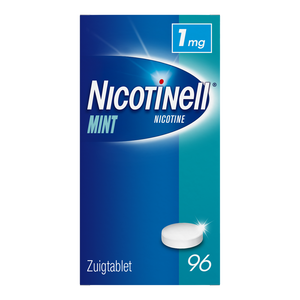 Nicotinell Zuigtablet Mint 1 mg - voor stoppen met roken