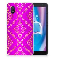 Siliconen Hoesje Alcatel 1B (2020) Barok Roze Siliconen Hoesje Alcatel 1B (2020) Barok Roze