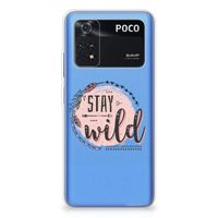Xiaomi Poco M4 Pro 4G Telefoonhoesje met Naam Boho Stay Wild