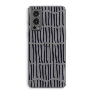 Moroccan stripes: OnePlus Nord 2 5G Transparant Hoesje