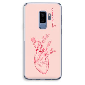 Blooming Heart: Samsung Galaxy S9 Plus Transparant Hoesje